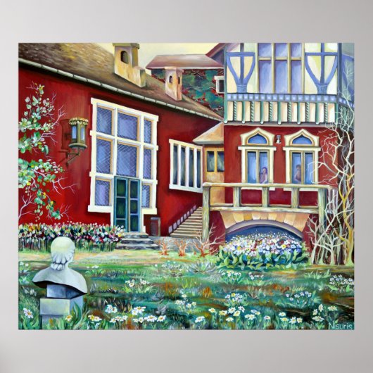 Poster Suède, Paysage Traditionnel (Devant)