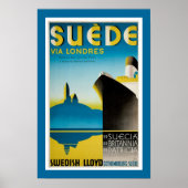 Poster Suede via Londres (Devant)