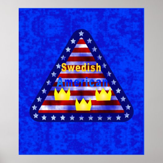 Poster suédois américain (Devant)