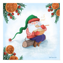 suédois Gnome Jultomten | Imprimé