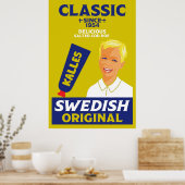 Poster Suédois smörgåskaviar Kaviar (Cuisine)