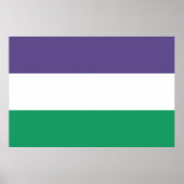 Poster Suffragette Flag (Devant)