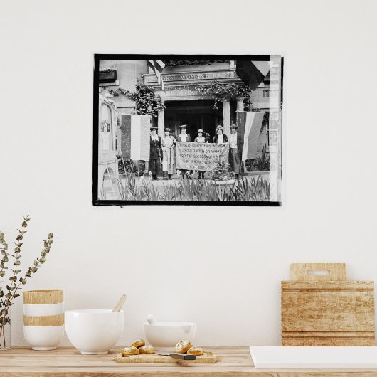 Poster Suffragettes Vintages (Cuisine)