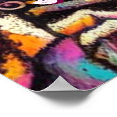 Poster Sugar Skulls in Love Chalk Pastel Personalized (Coin)