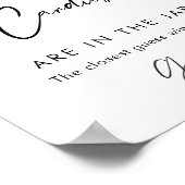 Poster SUGARBOO Combien de bonbons dans Jar Baby shower j (Coin)