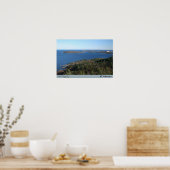 Poster Sugarloaf Mountain View - Marquette, MI (Cuisine)