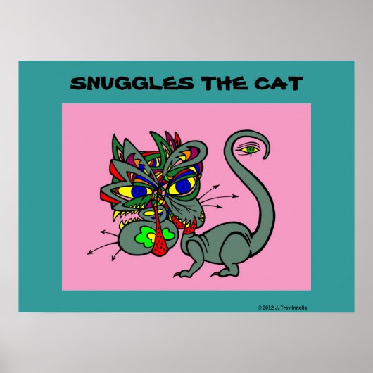 Poster Suggère l'affiche de chat (Devant)