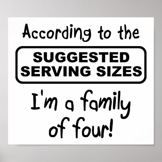 Poster Suggestion de servir l'affiche drôle (Devant)