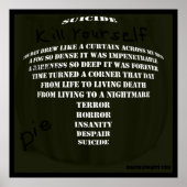 Poster Suicide (Devant)