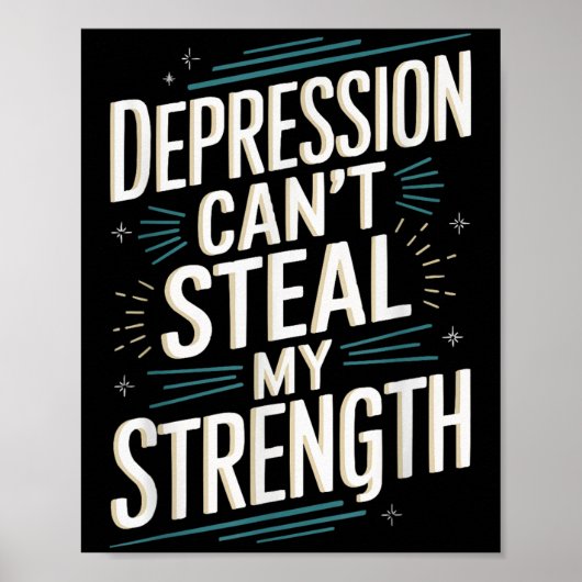 Poster Suicide Awareness Depression Anxiety Mental Health (Devant)
