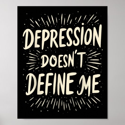 Poster Suicide Awareness Depression Anxiety Mental Health (Devant)