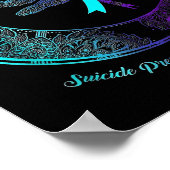 Poster Suicide Awareness Shirt Dragonfly Moon Suicide Pre (Coin)