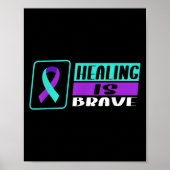 Poster Suicide Awareness Suicide Prevention Suprt Survivo (Devant)
