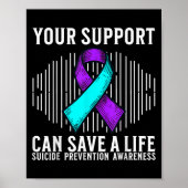 Poster Suicide Awareness Warrior Suicide Prevention Aware (Devant)