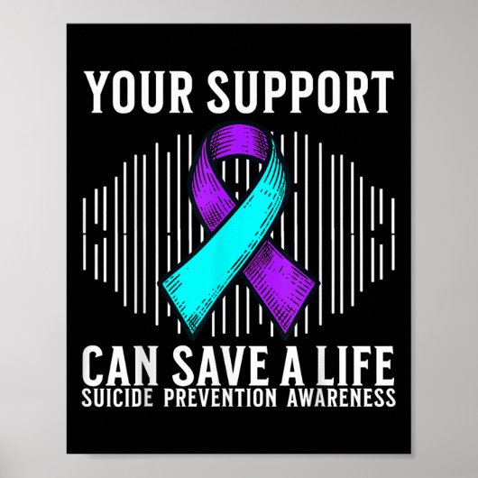 Poster Suicide Awareness Warrior Suicide Prevention Aware (Devant)