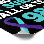 Poster Suicide Prevention 988 Hotline In Memory Of Loved (Coin)