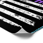 Poster Suicide Prévention American Flag Hope Suicide Awar (Coin)