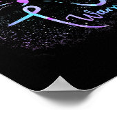 Poster Suicide prevention Dragonfly Semicolon (Coin)
