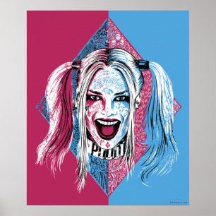 Poster Suicide Squad Harley Laugh