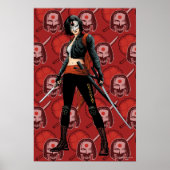 Poster Suicide Squad | Katana Comic Book Art (Devant)
