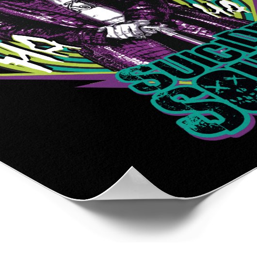 Poster Suicide Squad | Retro Rock Graphic (Coin)