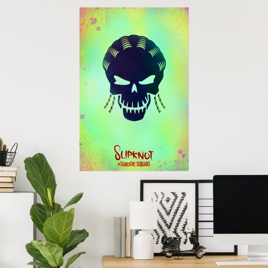 Poster Suicide Squad | Slipknot Head (Bureau à domicile)