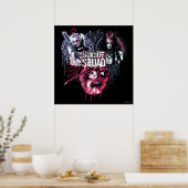 Poster Suicide Squad | Squad Girls Graffiti Badges (Cuisine)