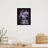 Poster Suicide Squad | Task Force X Typografy Photo (Cuisine)
