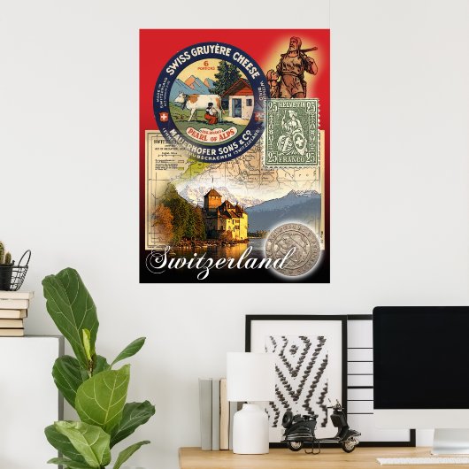 Poster suisse (Bureau à domicile)