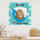 Poster suisse de Zurich (Cuisine)