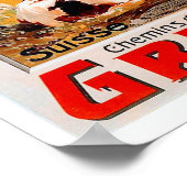 Poster Suisse Montagne (Coin)