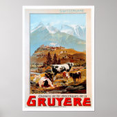 Poster Suisse Montagne (Devant)