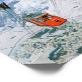 Poster Suisse, station de ski d'hiver Andermatt (Coin)