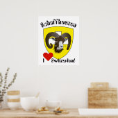 Poster Suisse, Suisse, Svizzera, Svizra, Suisse (Cuisine)