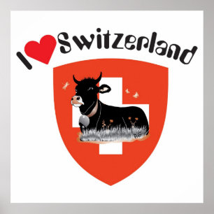 Poster Suisse, Suisse, Svizzera, Svizra, Suisse
