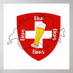 Poster Suisse, Suisse, Svizzera, Svizra, Suisse