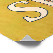 Poster Suisse, Train électrique, Chemin de fer (Coin)