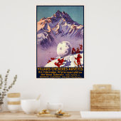 Poster Suisse Villars Chesieres Arveyes (Cuisine)