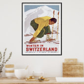 Poster Suisse vintage - (Cuisine)