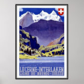 Poster Suisse vintage - (Devant)