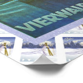 Poster suisse vintage Vierwaldstattersee (Coin)