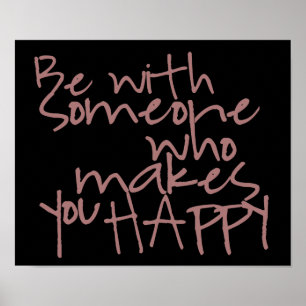 Poster Suivez l'affiche de votre bonheur