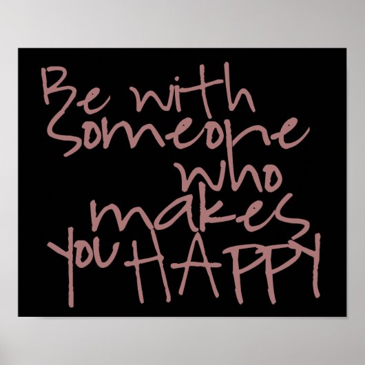 Poster Suivez l'affiche de votre bonheur (Devant)