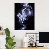 Poster Suivez le Lune (Bureau à domicile)