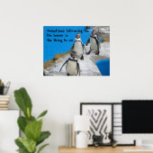 Poster Suivez le responsable (Bureau à domicile)