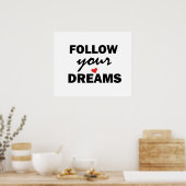 Poster Suivez vos rêves (Cuisine)