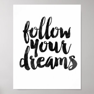 Poster Suivez vos rêves