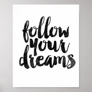 Poster Suivez vos rêves