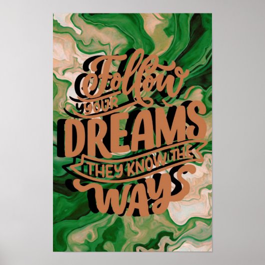 Poster Suivez Vos Rêves : Aimez-Vous : (Devant)