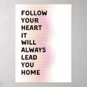 Poster Suivez votre coeur (Devant)